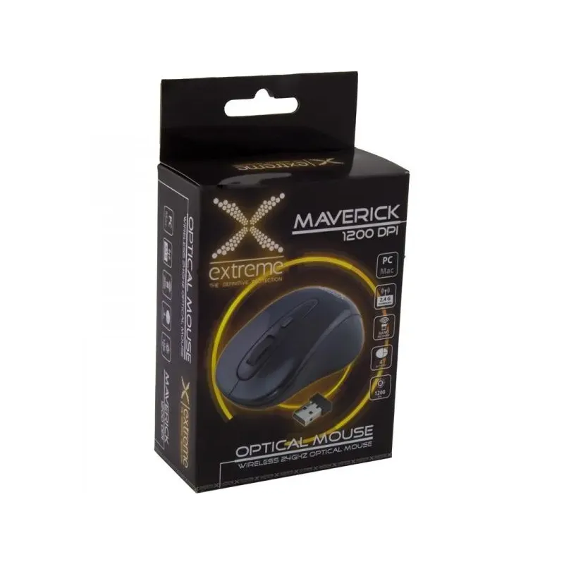 Mysz bezprzewodowa Extreme 3D MAVERICK optyczna 2,4GHz | PartsPC.pl