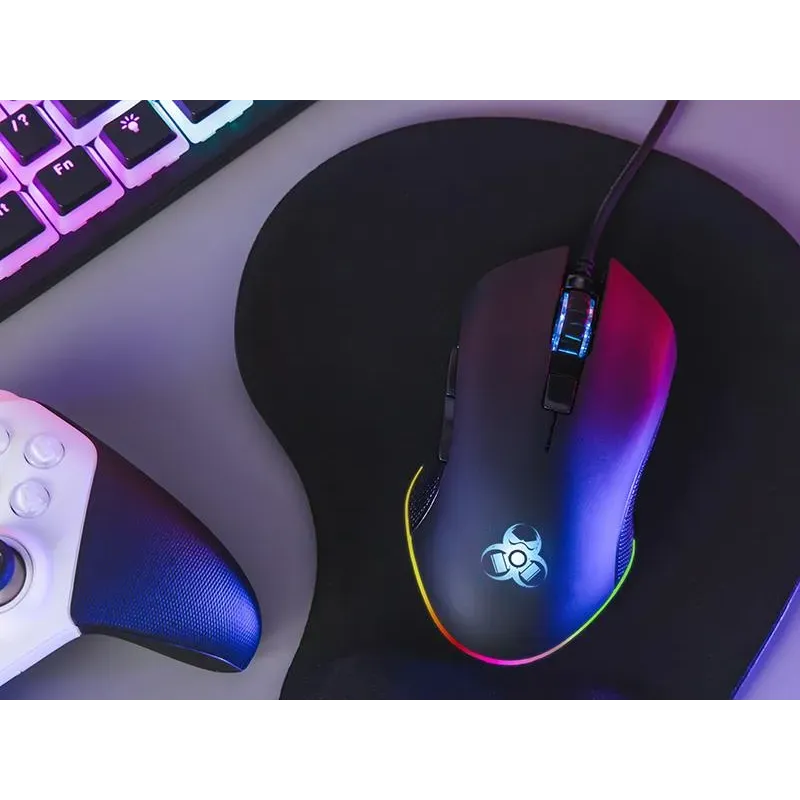 Mysz przewodowa Tracer GAMEZONE Edge RGB USB optyczna | PartsPC.pl