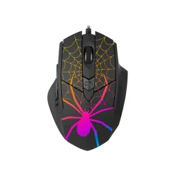 Mysz przewodowa Tracer Black Widow USB optyczna | PartsPC.pl