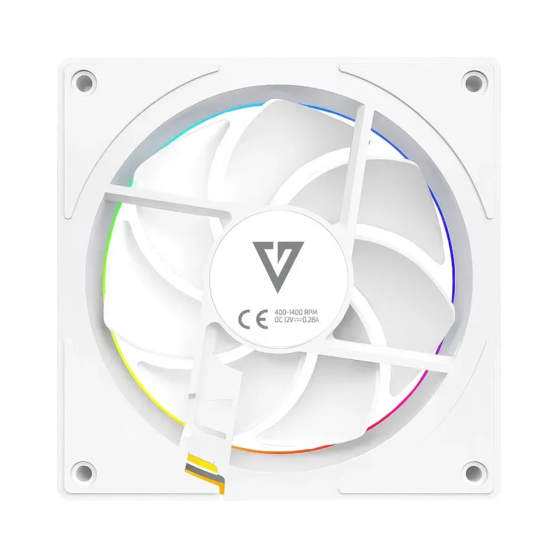 Wentylator Modecom Volcano LOOP 120 ARGB FAN biały | PartsPC.pl