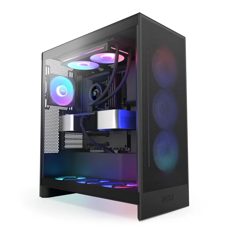 Chłodzenie wodne NZXT Kraken Plus 240 RGB LCD czarne | PartsPC.pl