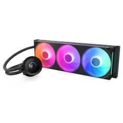 Chłodzenie wodne NZXT Kraken Plus 360 RGB LCD czarne | PartsPC.pl
