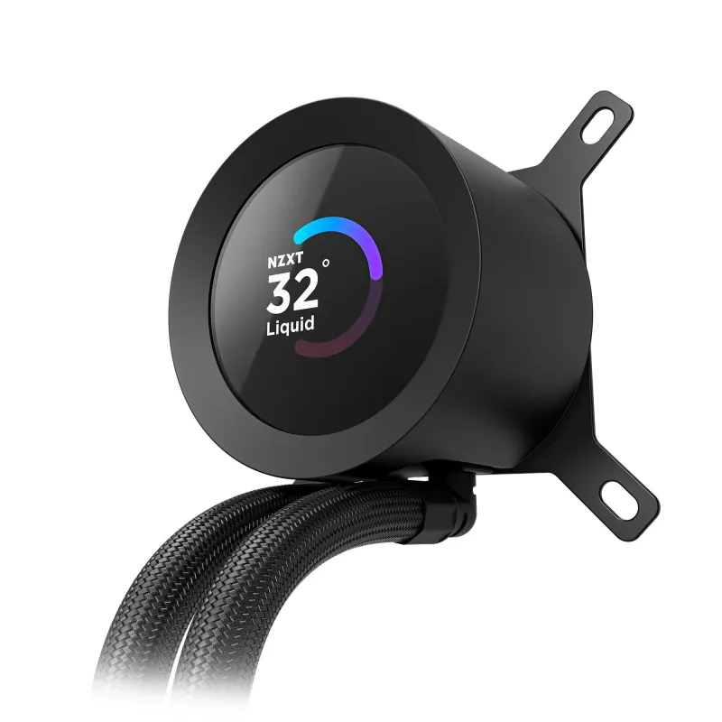 Chłodzenie wodne NZXT Kraken Plus 360 RGB LCD czarne | PartsPC.pl