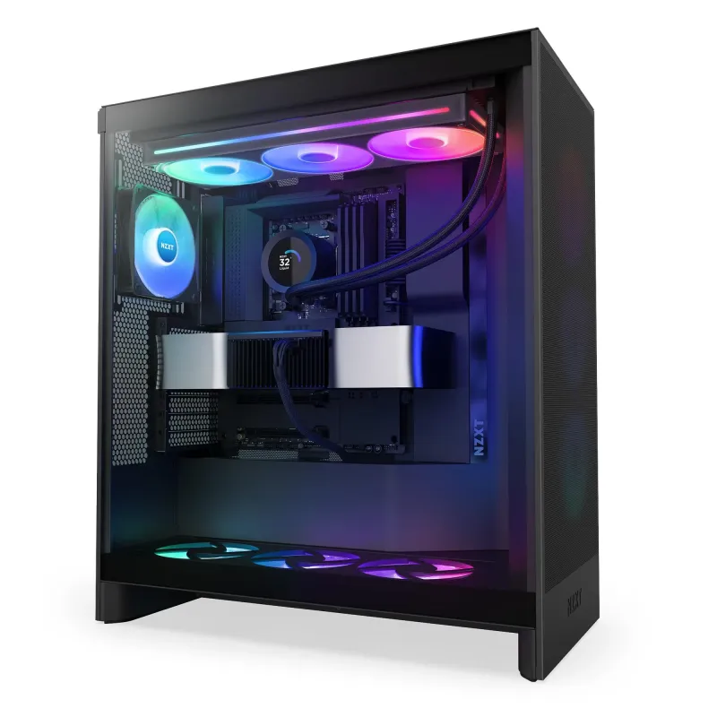 Chłodzenie wodne NZXT Kraken Plus 360 RGB LCD czarne | PartsPC.pl