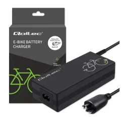 Ładowarka Qoltec do roweru elektrycznego 36V | 42V | 2A | PartsPC.pl