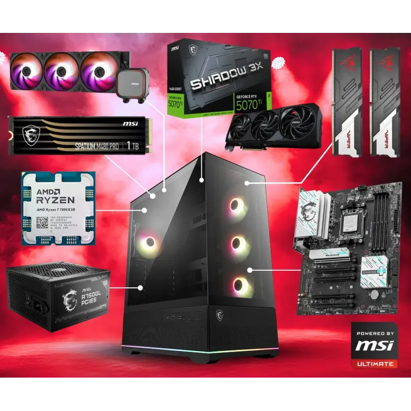 Powered by MSI Gordon Ultimate | PartsPC.pl