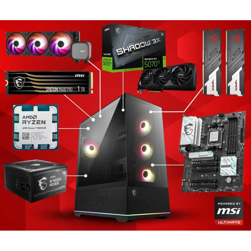 Powered by MSI Gordon Ultimate | PartsPC.pl