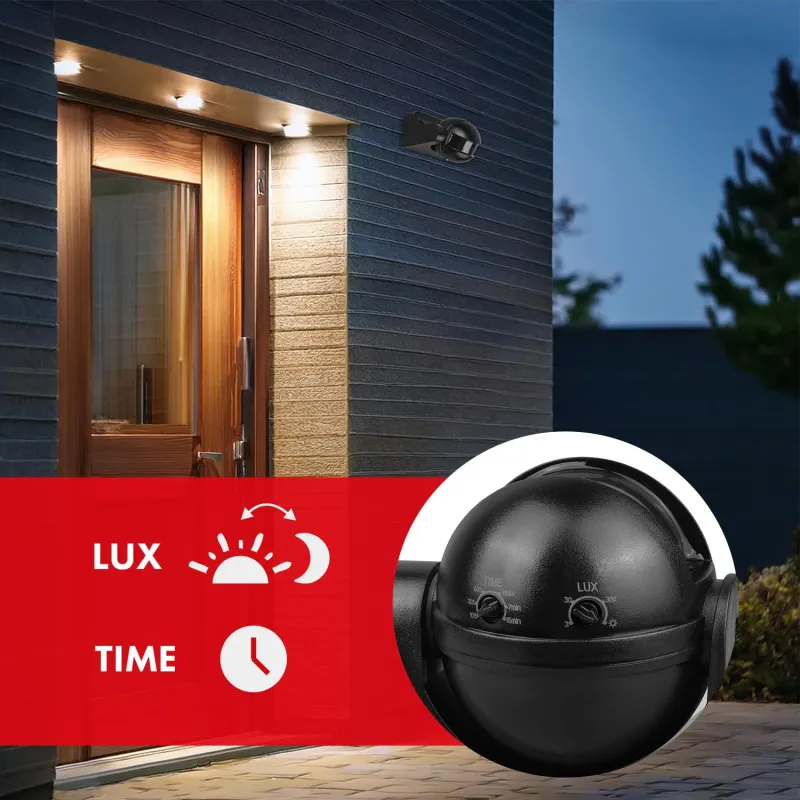 Czujnik ruchu PIR Maclean MCE358 B/B, na podczerwień, | PartsPC.pl