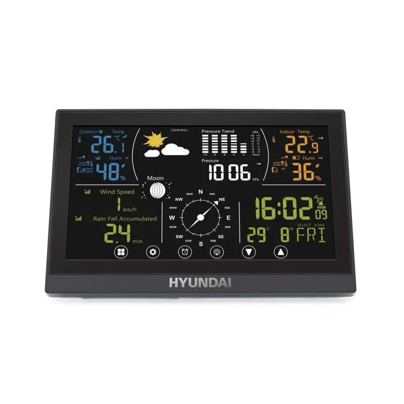Stacja meteo Hyundai - WSP5100RWIND | PartsPC.pl