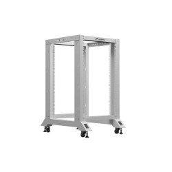 Stojak Open Rack 19" Lanberg 18U 600x800 Szary | PartsPC.pl