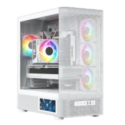 MODECOM Obudowa Volcano AQ400 ARGB MIDI WHITE | PartsPC.pl