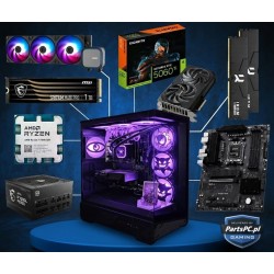 Komputer PartsPC VORTEX X3D | Ryzen 7 7800X3D + RTX 5060 Ti 16GB | PartsPC.pl