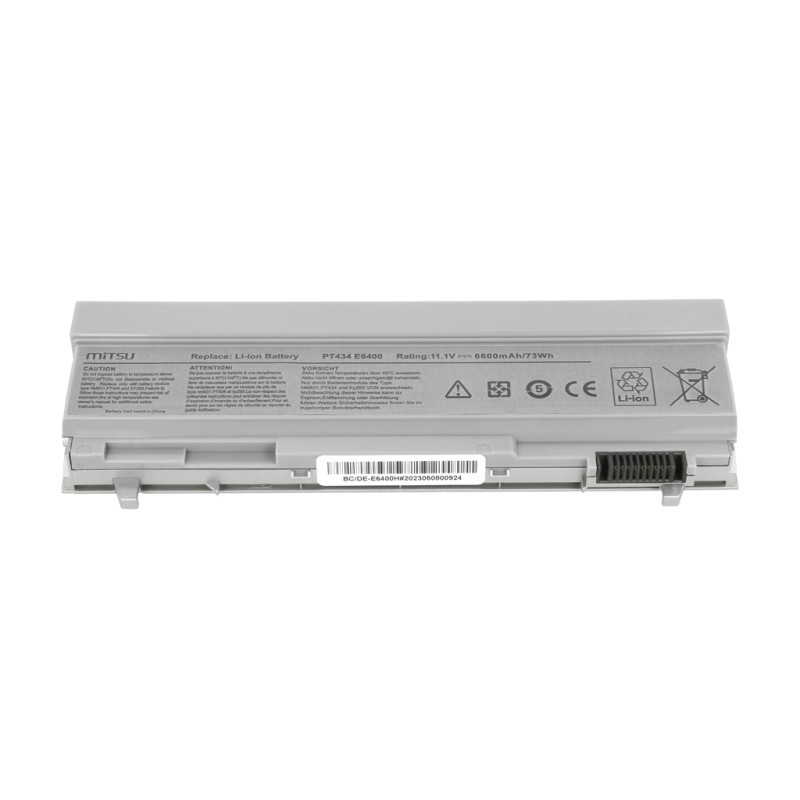 Bateria Mitsu do Dell Latitude E6400 (6600mAh) | PartsPC.pl