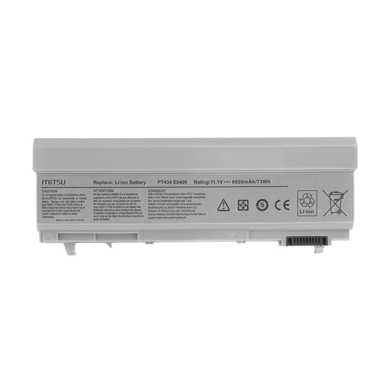 Bateria Mitsu do Dell Latitude E6400 (6600mAh) | PartsPC.pl
