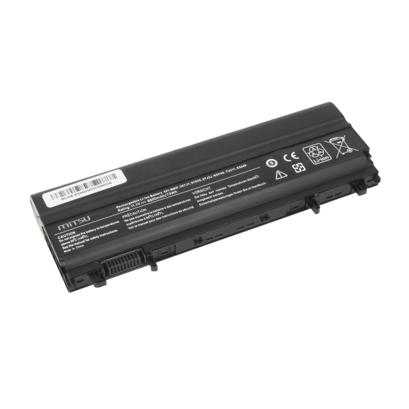 Bateria Mitsu do Dell Latitude E5440, E5540 (6600mAh) | PartsPC.pl