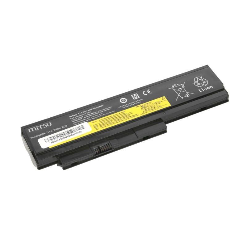Bateria Mitsu do Lenovo X220 - Notebooki akcesoria | PartsPC.pl