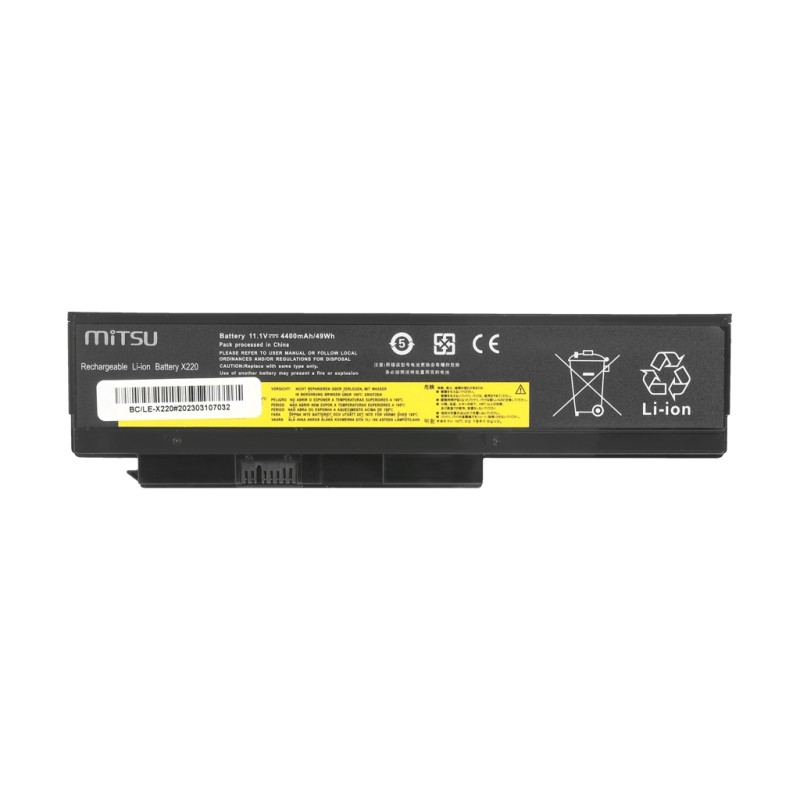 Bateria Mitsu do Lenovo X220 - Notebooki akcesoria | PartsPC.pl