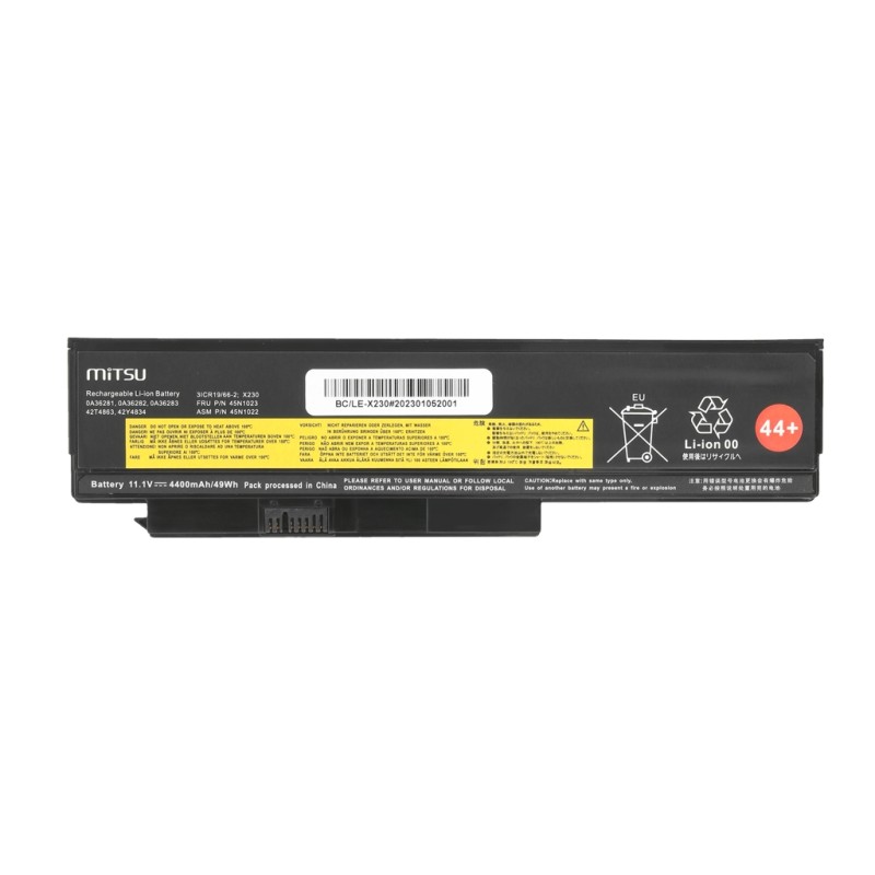 Bateria Mitsu do Lenovo X230 - Notebooki akcesoria | PartsPC.pl