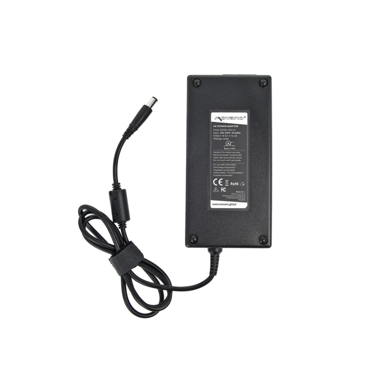 Zasilacz Movano 19.5v 12.3a (7.4x5.0 pin) 240W do Dell | PartsPC.pl