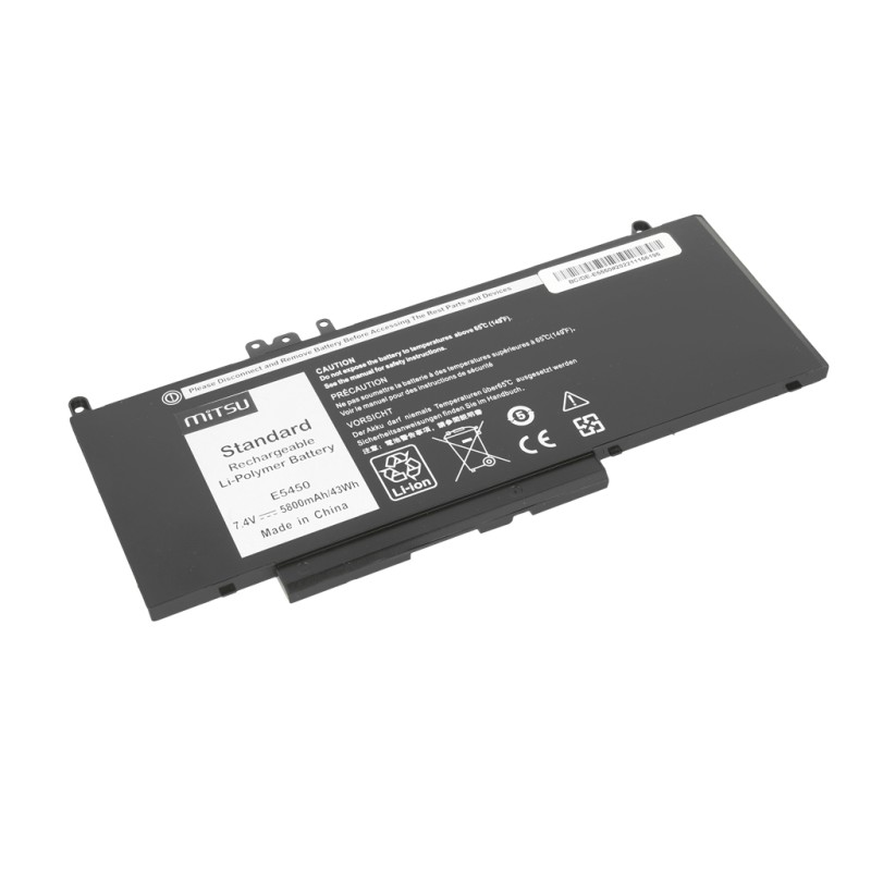 Bateria Mitsu do Dell Latitude E5450, E5550 - 7.4V | PartsPC.pl