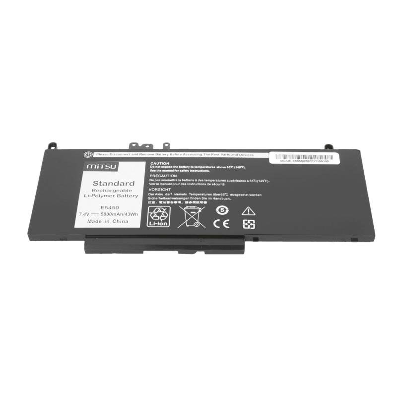 Bateria Mitsu do Dell Latitude E5450, E5550 - 7.4V | PartsPC.pl