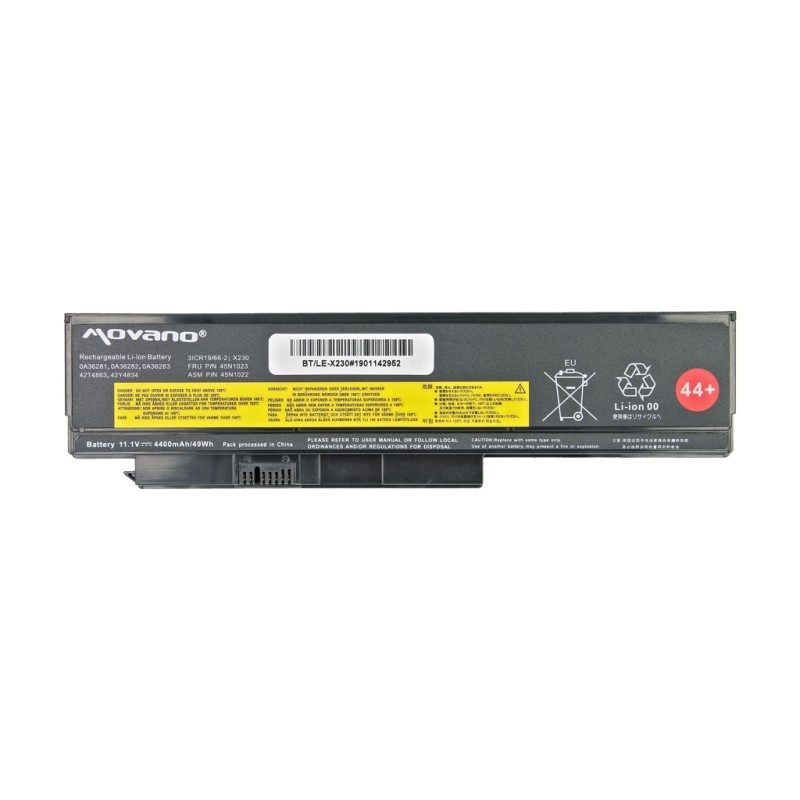 Bateria Movano do Lenovo X230 - Notebooki akcesoria | PartsPC.pl