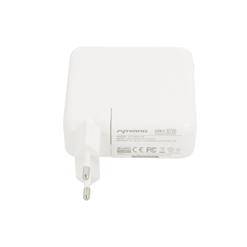 Zasilacz Movano 87W USB type C USB-C | PartsPC.pl