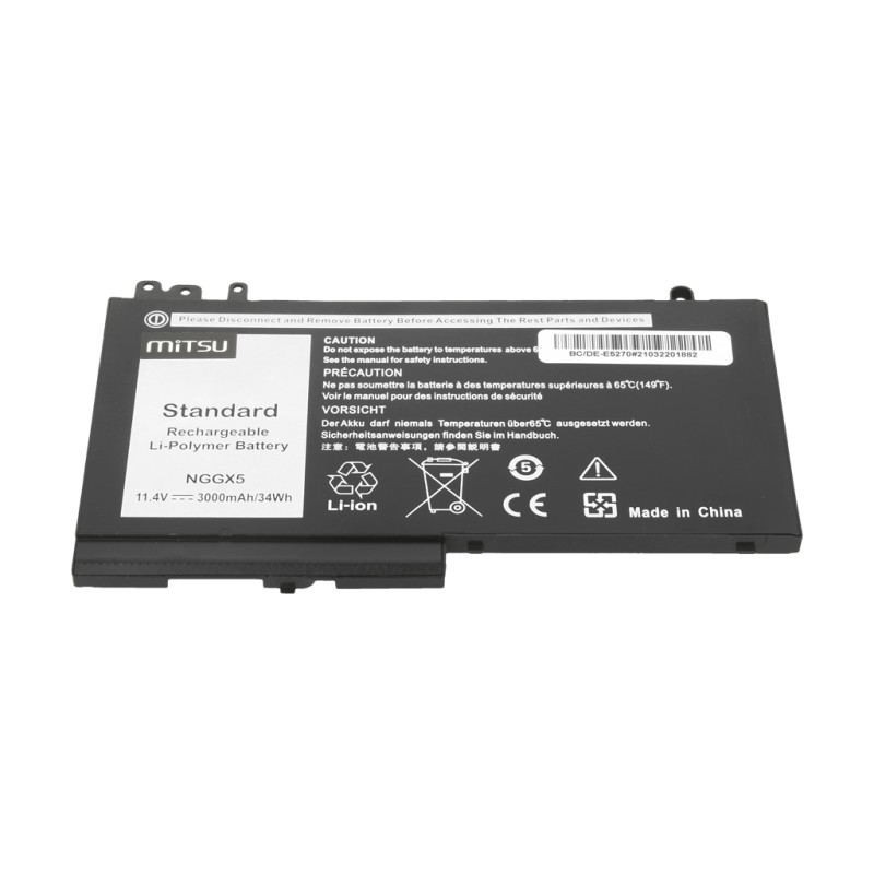 Bateria Mitsu do Dell Latitude E5270 | PartsPC.pl