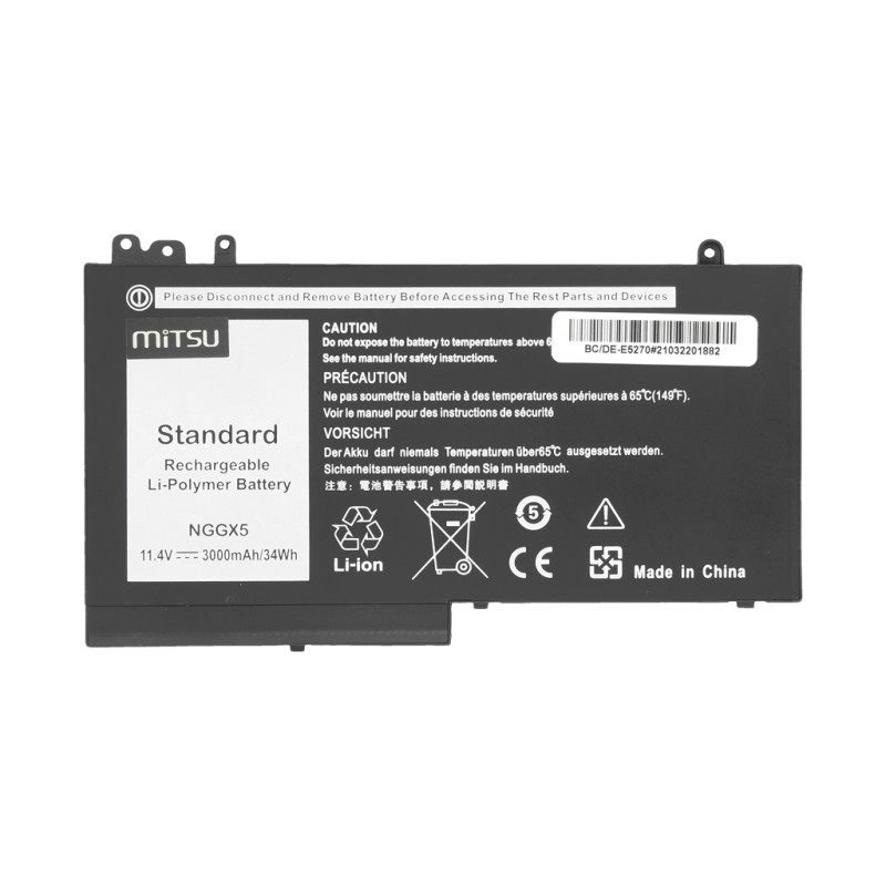 Bateria Mitsu do Dell Latitude E5270 | PartsPC.pl