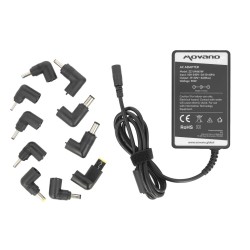 Zasilacz Movano uniwersalny 65W - 10 wtyków | PartsPC.pl