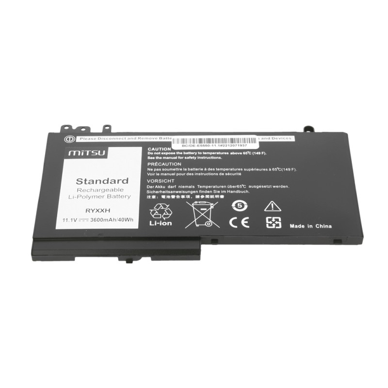 Bateria Mitsu do Dell Latitude E5450, E5550 - 11.1V | PartsPC.pl