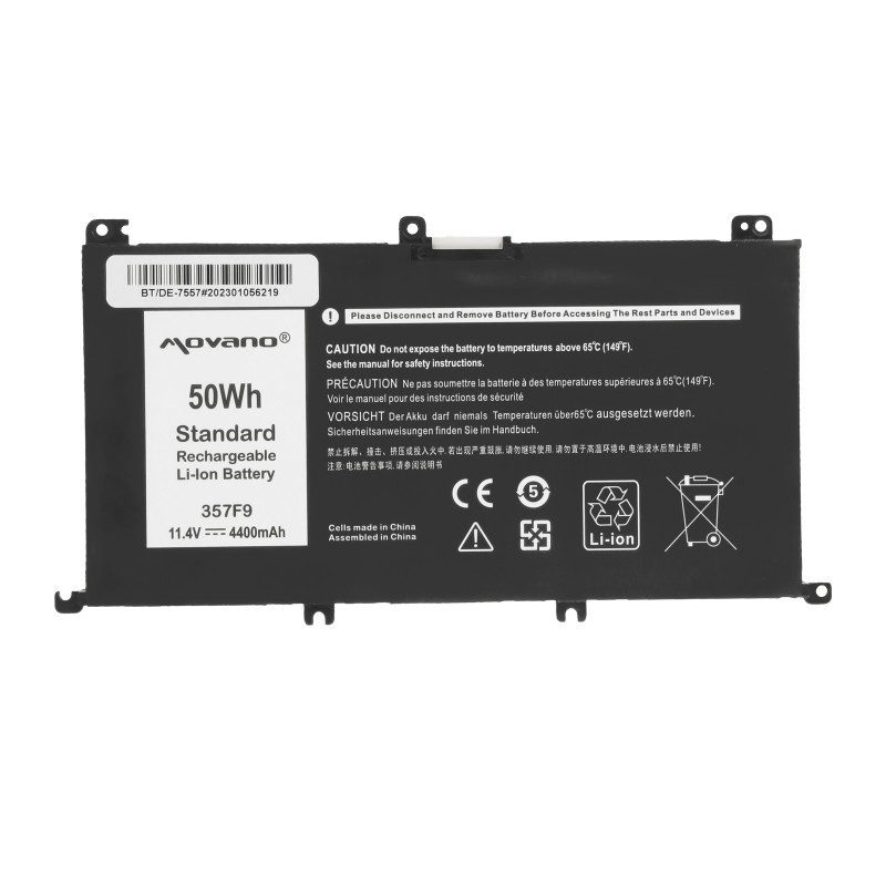Bateria Movano do Dell Inspiron 15 (7557), 15 (7559) -... | PartsPC.pl