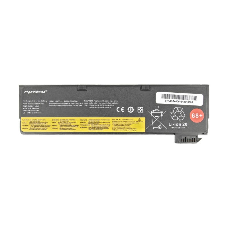 Bateria Movano do Lenovo T440, X240 - Notebooki akcesoria | PartsPC.pl