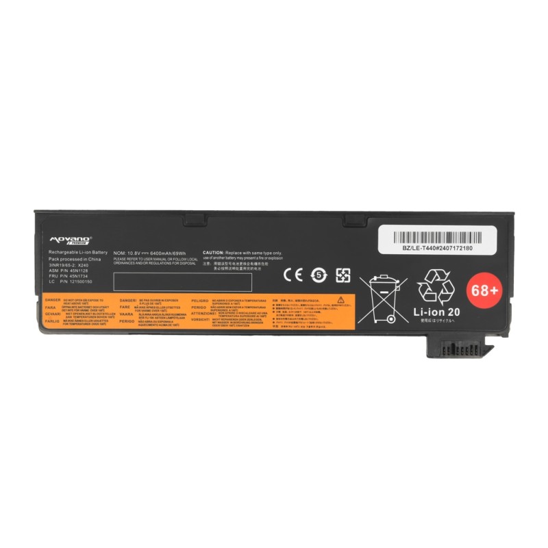 Bateria Movano Premium do Lenovo T440, X240 | PartsPC.pl