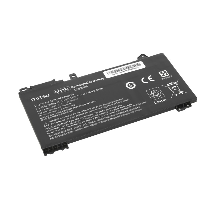 Bateria Mitsu do HP 430 G6, 450 G6 - Notebooki akcesoria | PartsPC.pl