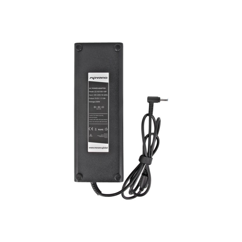 Zasilacz Movano 19.5v 11.8a (4.5x3.0 pin) 230W do Asus | PartsPC.pl