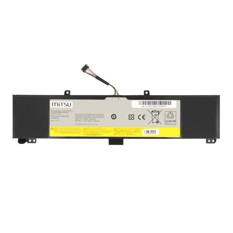 Bateria Mitsu do Lenovo Y50-70, Y50-80 | PartsPC.pl