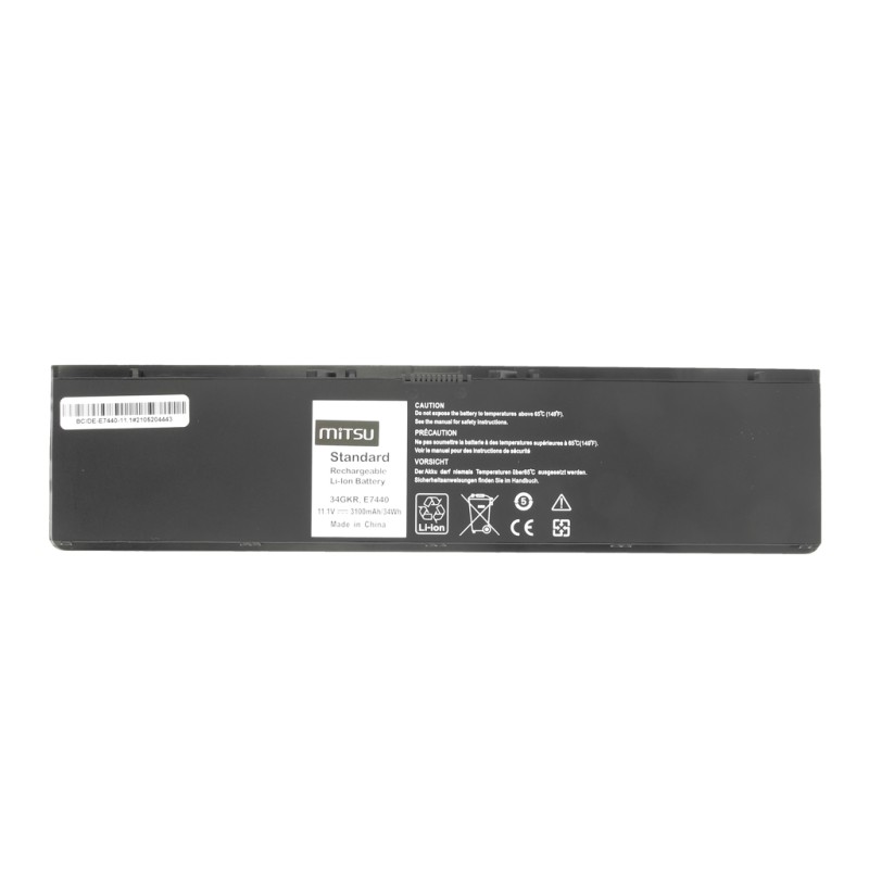 Bateria Mitsu do Dell Latitude E7440, 11.1V | PartsPC.pl