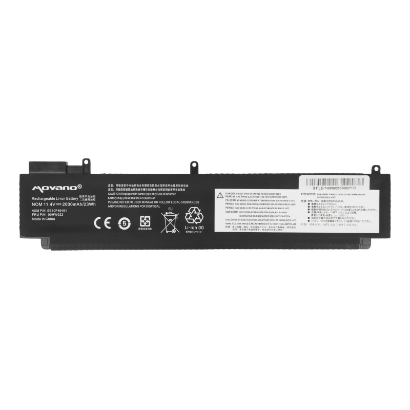 Bateria Movano do Lenovo ThinkPad T460s, T470s - tylna... | PartsPC.pl