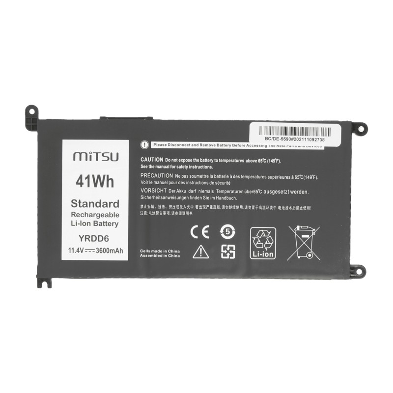 Bateria Mitsu do Dell Inspiron 14 (5481), 14 (5590) | PartsPC.pl