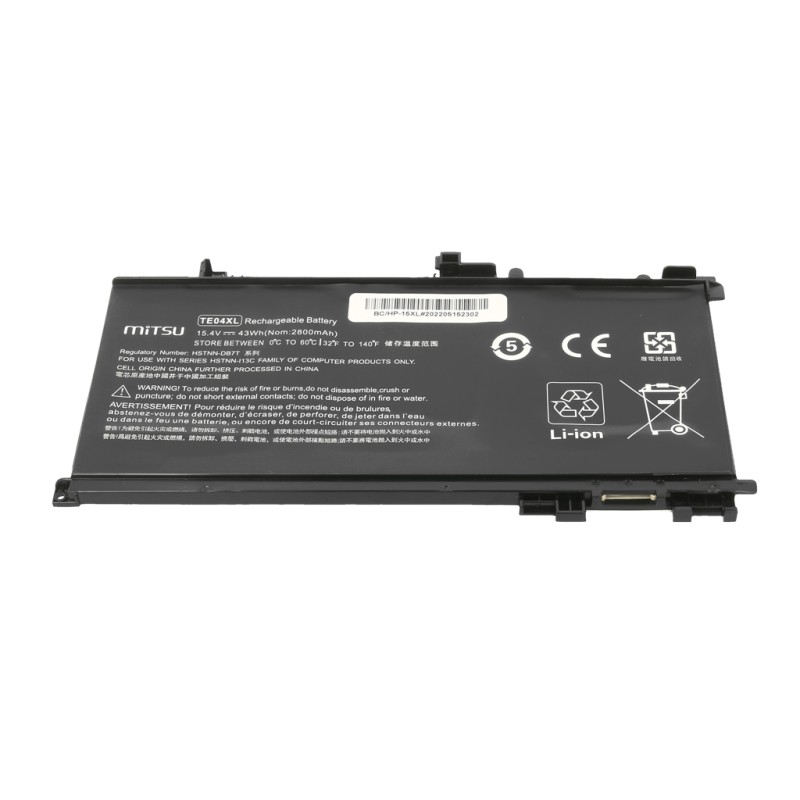 Bateria Mitsu do HP Omen 15, Pavilion 15 - 15.4V | PartsPC.pl