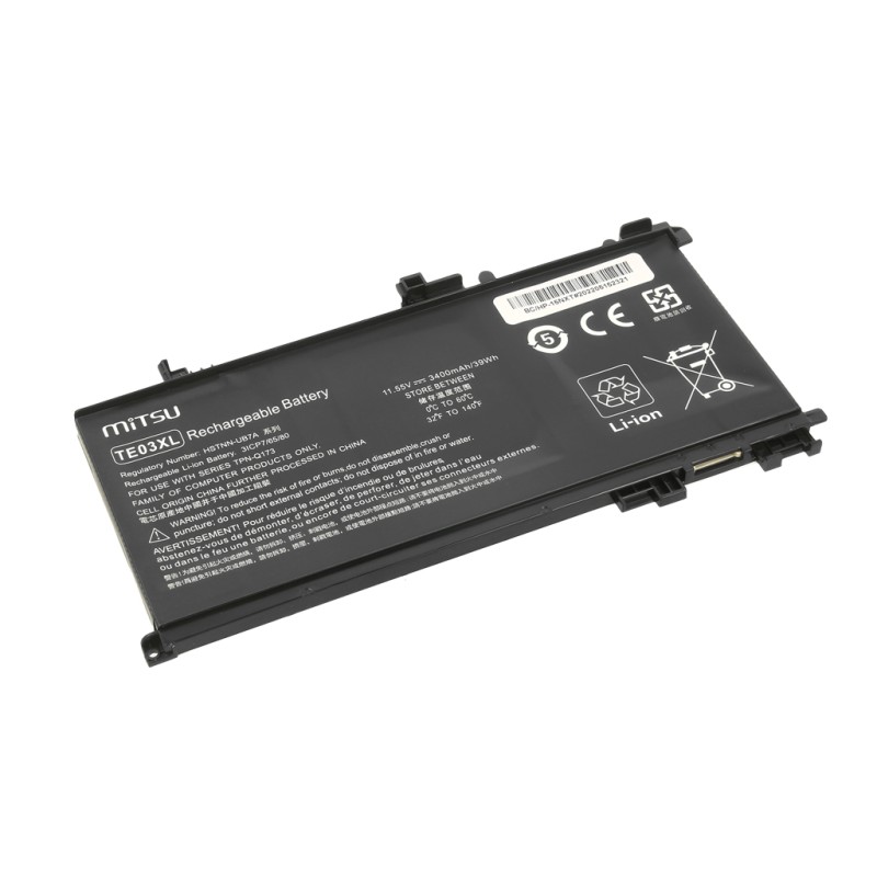 Bateria Mitsu do HP Omen 15, Pavilion 15 - 11.55V | PartsPC.pl
