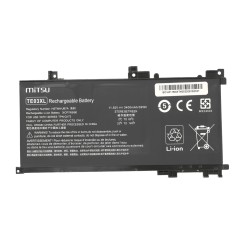 Bateria Mitsu do HP Omen 15, Pavilion 15 - 11.55V | PartsPC.pl