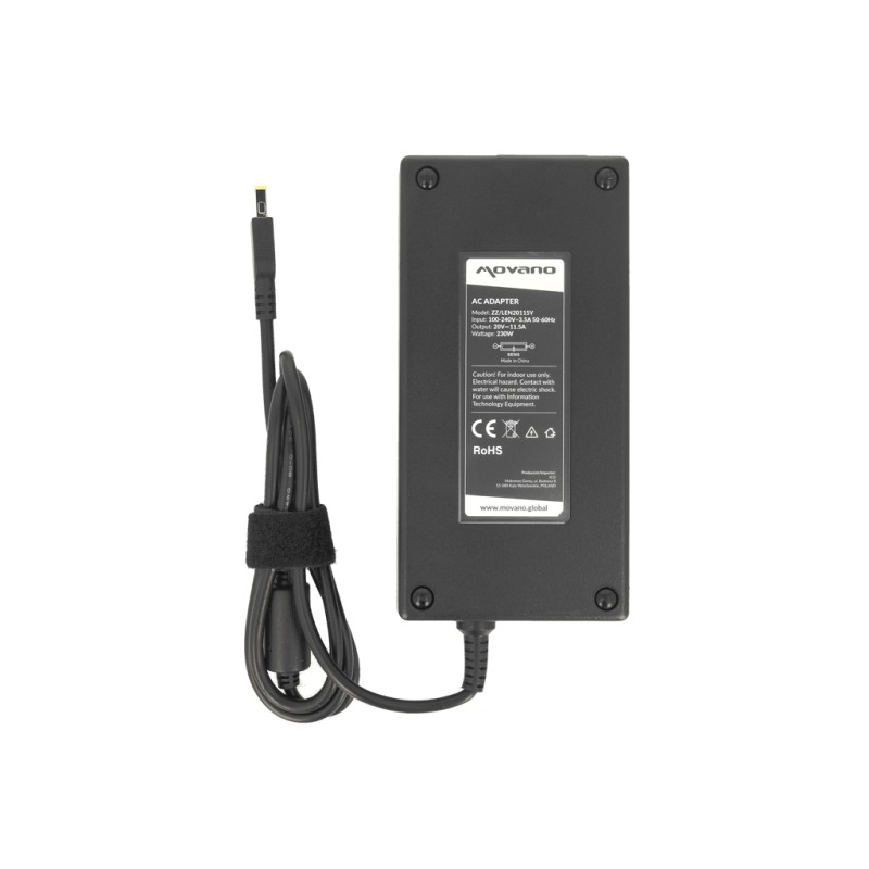 Zasilacz Movano 20v 11.5a (prostokątny 11.0x4.5 pin -... | PartsPC.pl