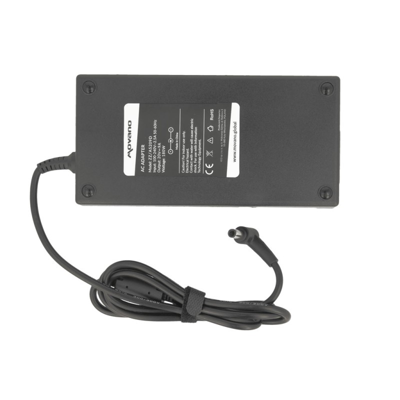 Zasilacz Movano 20v 9a (6.0x3.7 pin) 180W do Asus | PartsPC.pl