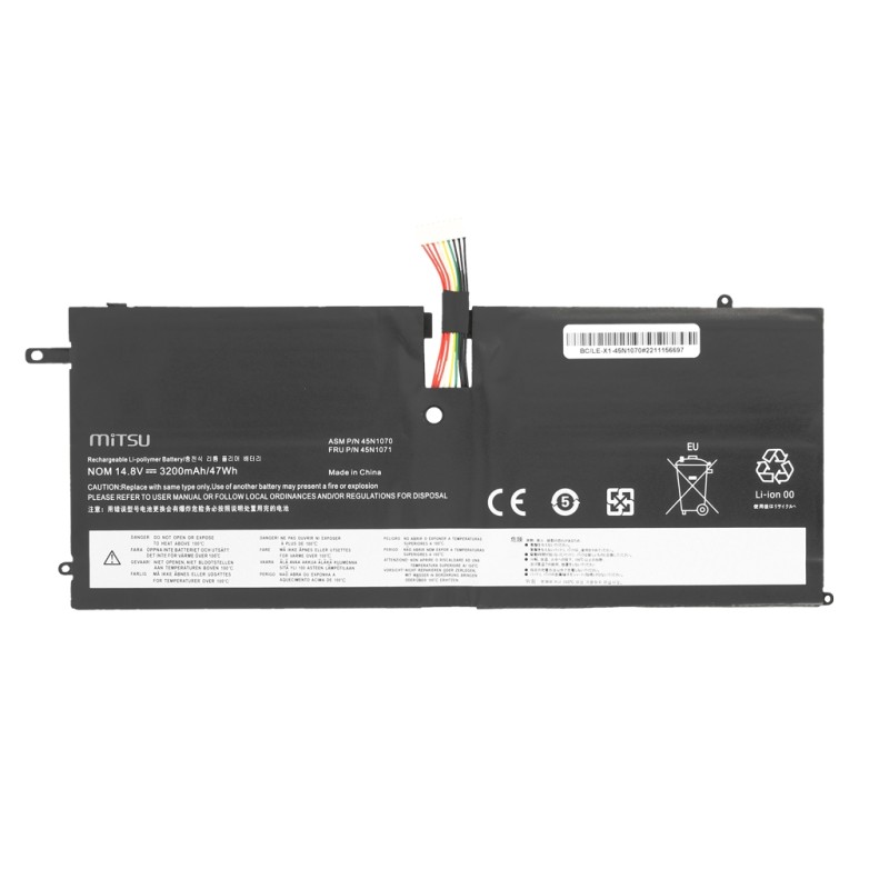 Bateria Mitsu do Lenovo Thinkpad X1 Carbon | PartsPC.pl