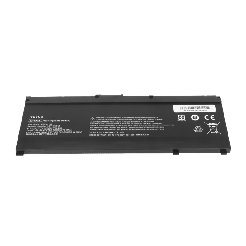 Bateria Mitsu do HP Pavilion Gaming 15 17 | PartsPC.pl
