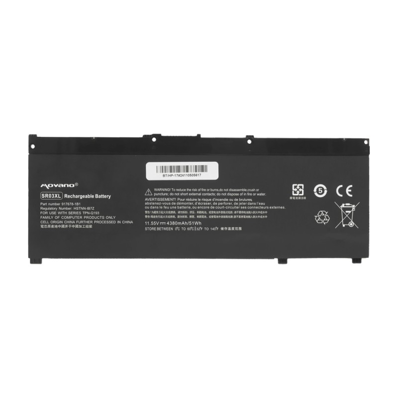 Bateria Movano do HP Pavilion Gaming 15, 17 | PartsPC.pl