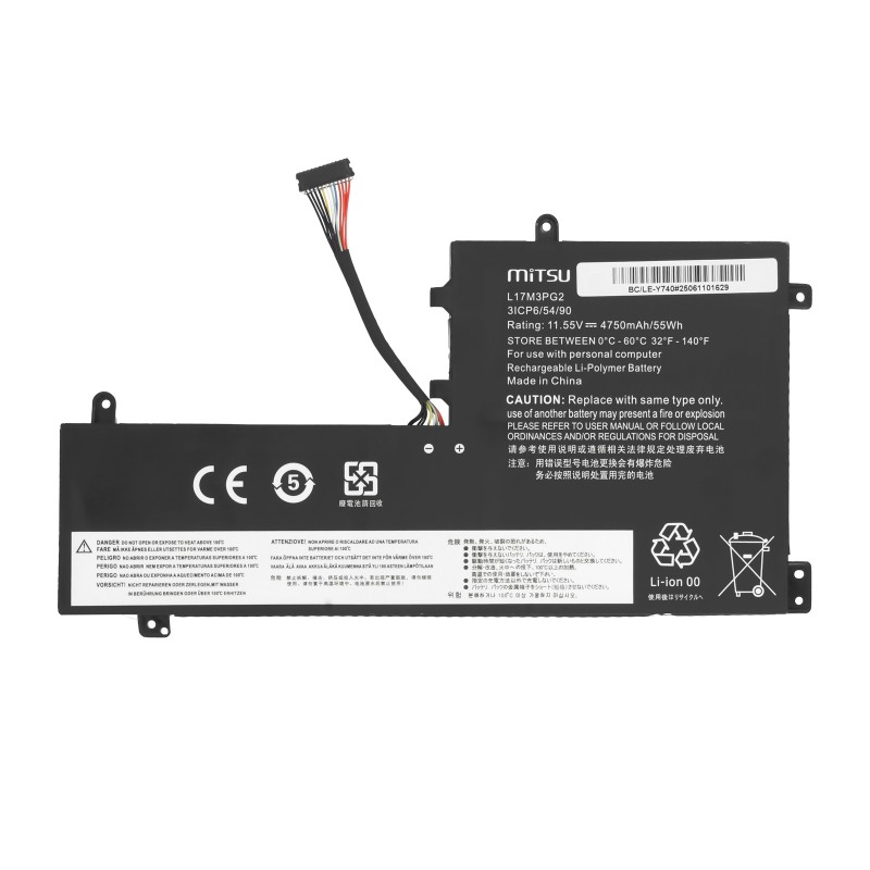 Bateria Mitsu do Lenovo Legion Y530, Y740 | PartsPC.pl