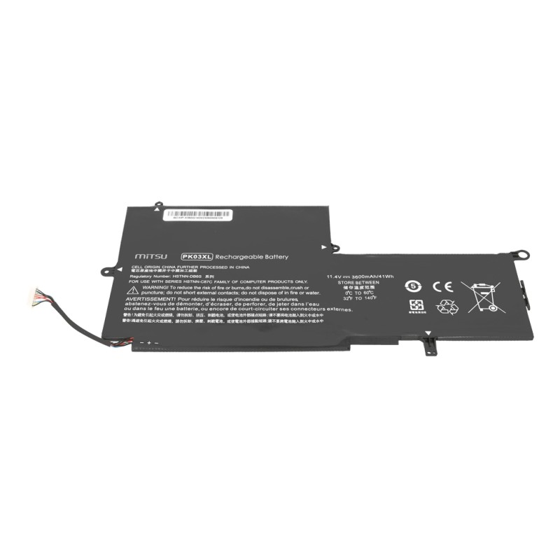 Bateria Mitsu do HP Envy x360 13, Spectre Pro x360 G1 | PartsPC.pl